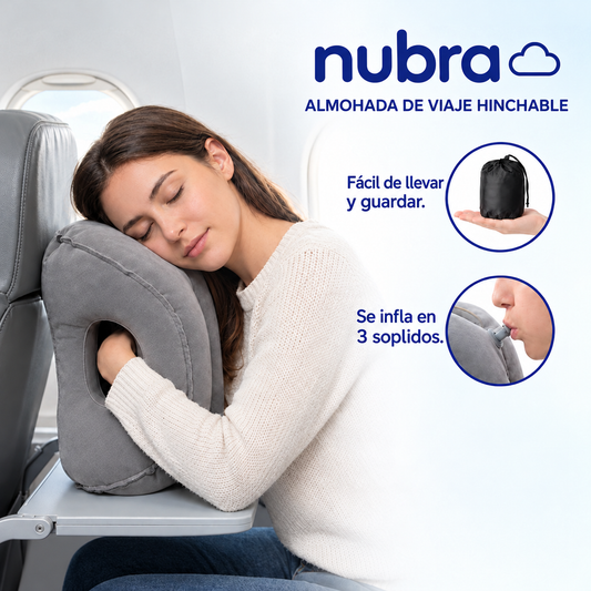 Almohada Cervical Inflable 360°