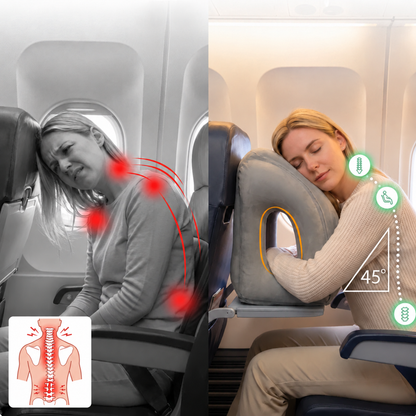 Almohada Cervical Inflable 360°
