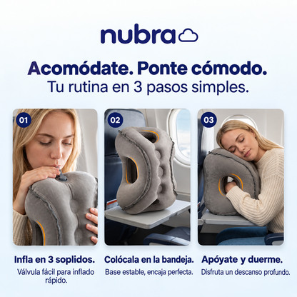 Almohada Cervical Inflable 360°
